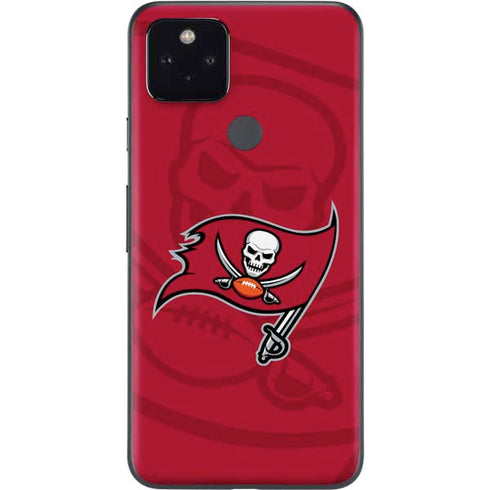 NFL Tampa Bay Buccaneers Double Vision Google Pixel 5a Skin